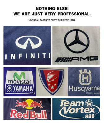 Custom Logo Men's Fashion Sportswear 100% Cotton Short T-Shirts for Motorcycle Racing