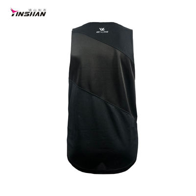 Custom Logo Sleeveless Polyester Elastane Shirts for Racing Events/Fanswear/ Activities