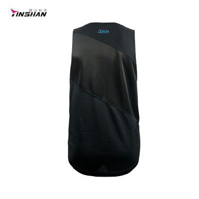 Custom Logo Sleeveless Polyester Elastane Shirts for Racing Events/Fanswear/ Activities