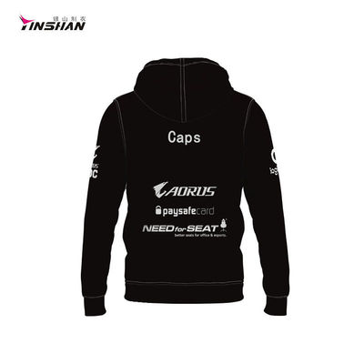 Unisex Windproof Lightweight Breathable Gaming Hoodie with Customized Logo Design