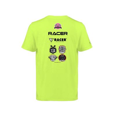 Unisex Cotton Embroidery Motorcycle Racing Auto Plain Heavyweight Blank T Shirt
