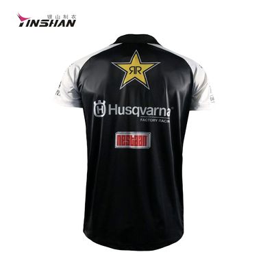 QUICK DRY Sublimation Printing Men Shirt Polo Shirt Sportswear F1 Clothes Racing Shirt