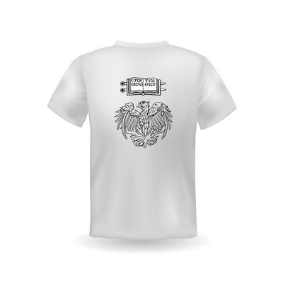 Customized Digital Printing University Logo T-Shirt for Promotion in Casual Style