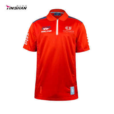 Customized Printing Methods Sublimation Polo Shirt for Unisex F1 Racing and Motocross
