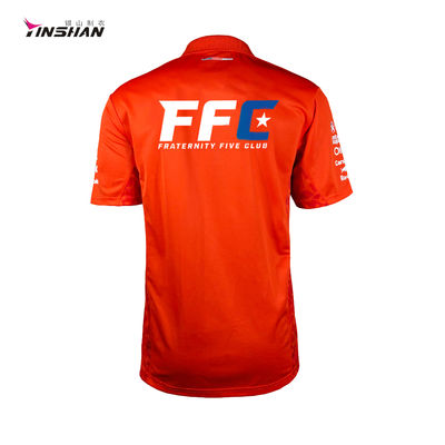 Customized Printing Methods Sublimation Polo Shirt for Unisex F1 Racing and Motocross