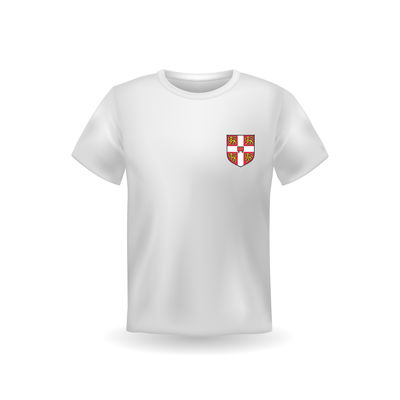 Breathable Fabric University and Promotion T-Shirt with Custom Logo and Short Sleeve