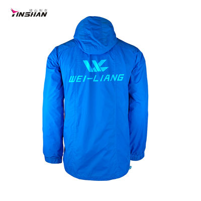 O-Neck Collar Customized Logo Cycling Jersey for Men's Running and Hiking Rain Jacket