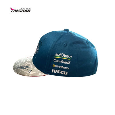 Trucker Hat Adults Cotton Plain Men's Embroidered Sports Caps for Racing Competitions
