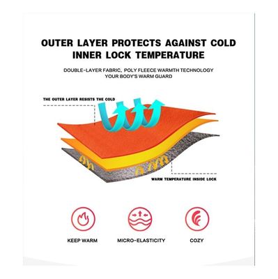 Customized Long Sleeve Windproof Thermal Cycling Jackets for Adults in S/M/L/XL Sizes