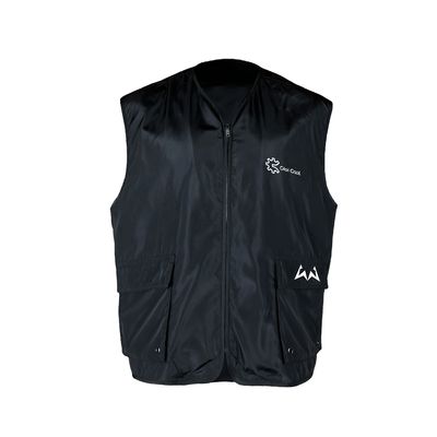 Gender-Neutral Summer Fitness Vest with Custom Logo Design and Windproof Material