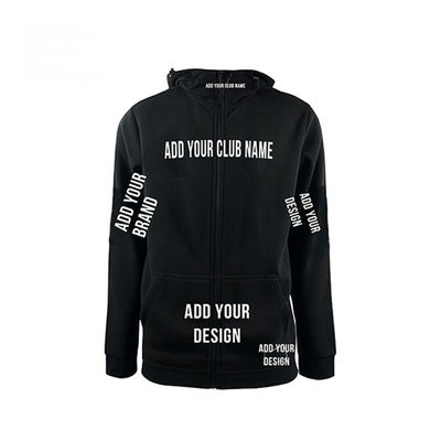 Print Full Zipper Up Motor Cross Pit Shirt Custom Sportswear Mens Hoodies Long Sleeve