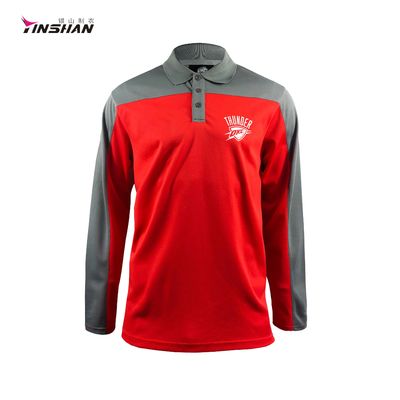 Custom Logo Printing Long Sleeve Sublimation Racing Motorcycles Jersey Men's Polo Shirts