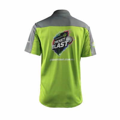 7 Days Sample Order Lead Time Not Support Personalised Design Cricket Polo Shirt