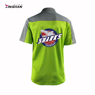 7 Days Sample Order Lead Time Not Support Personalised Design Cricket Polo Shirt