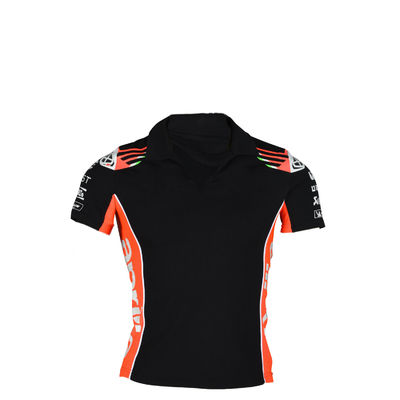Customized Breathable Motorcycling Fans Car Racing Polo Shirts Men'S With Embroidery