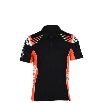 Customized Breathable Motorcycling Fans Car Racing Polo Shirts Men'S With Embroidery