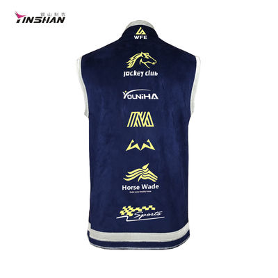 Custom Logo Zipper Softshell Coat Training Mens Sleeveless Workout Shirts Sports Gym Vest