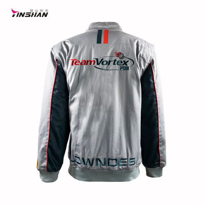 Customized Warm Logo Men's Sports Racing Jacket for Motorcycle Auto Racing Enthusiasts