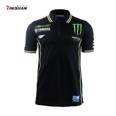 Sublimation Pit Crew Racing T Shirts Customized Logo F1 Polo Shirts for Teamwear