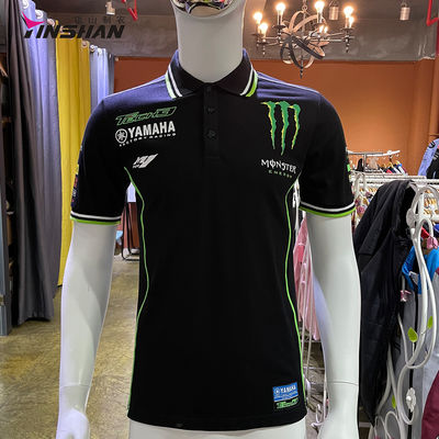 Customized Logo Racing T Shirts Breathable Sublimation F1 Polo Shirts for Pit Crew