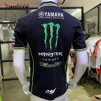 Customized Logo Racing T Shirts Breathable Sublimation F1 Polo Shirts for Pit Crew