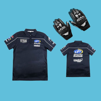 Motorcycle Auto Racing Enthusiasts 2021 Custom Logo Sports Teamwear Racing Polo Shirt