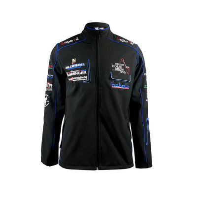 Embroidered Racing Jacket for Men Motorcycle Riding Casual Cycling Shirts S/M/L/XL