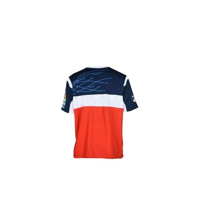 Customized Color Sportswear Round Neck Tee Tops for Casual Outdoor Racing Events