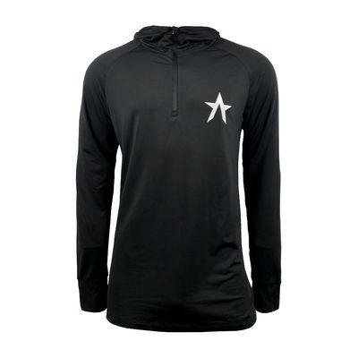 Autumn Custom Polyester Spandex Men Sports Fitness Running Long-Sleeves Shirt Training