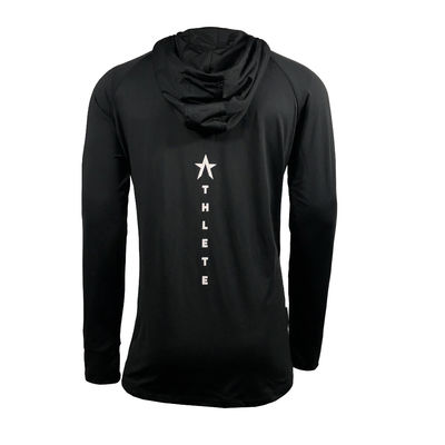 Autumn Custom Polyester Spandex Men Sports Fitness Running Long-Sleeves Shirt Training