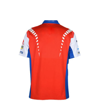 Cotton/Polyester Custom Design Racing Polo Shirt Made In With Transfer Artwork Design