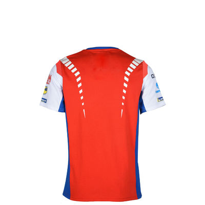 Cotton/Polyester Custom Design Racing Polo Shirt Made In With Transfer Artwork Design