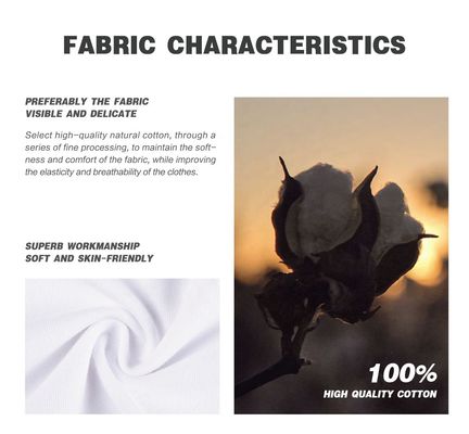 Custom Logo Design Sports Wear T-Shirts made with Wicking Fabric and 100% Cotton