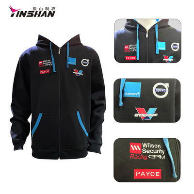 Customized Logo Long Sleeve Formula One Racing Hoodie Men's Pullover Pit Crew Hoodie