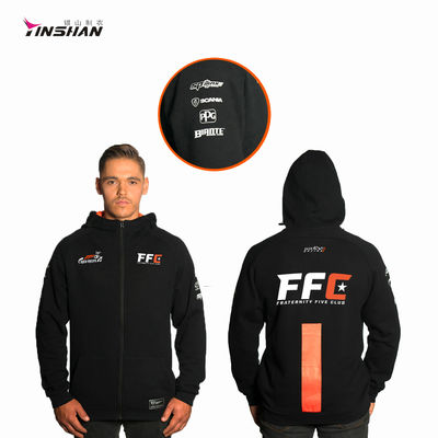 Support 7 Days Sample Order Lead Time Custom Printing and Embroidery Motorcycle Racing Team Hoodie