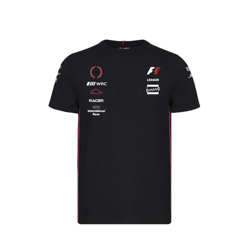 Polyester Round Neck Casual Short Sleeve Oversized Racing T Shirts For Men Custom Logo