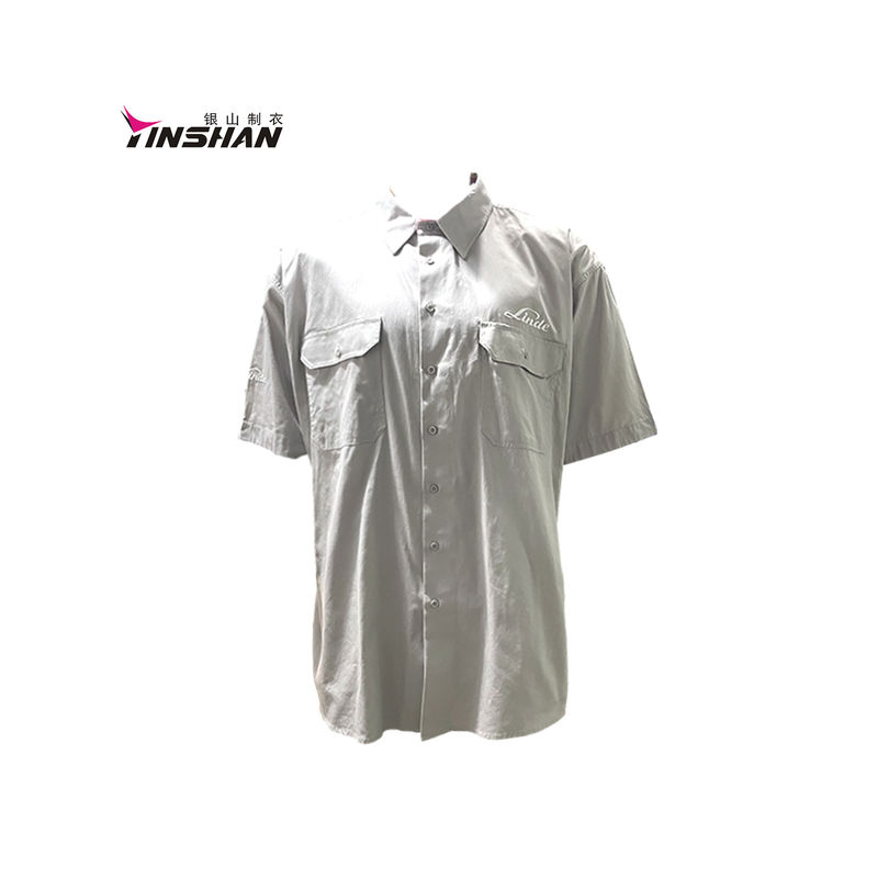 100% Polyester Unisex Work Clothing For Engineers Uniform Breathable