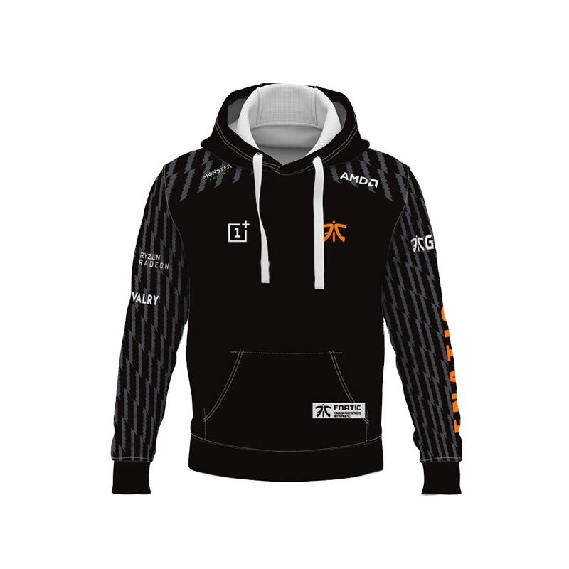 Unisex Windproof Lightweight Breathable Gaming Hoodie with Customized Logo Design