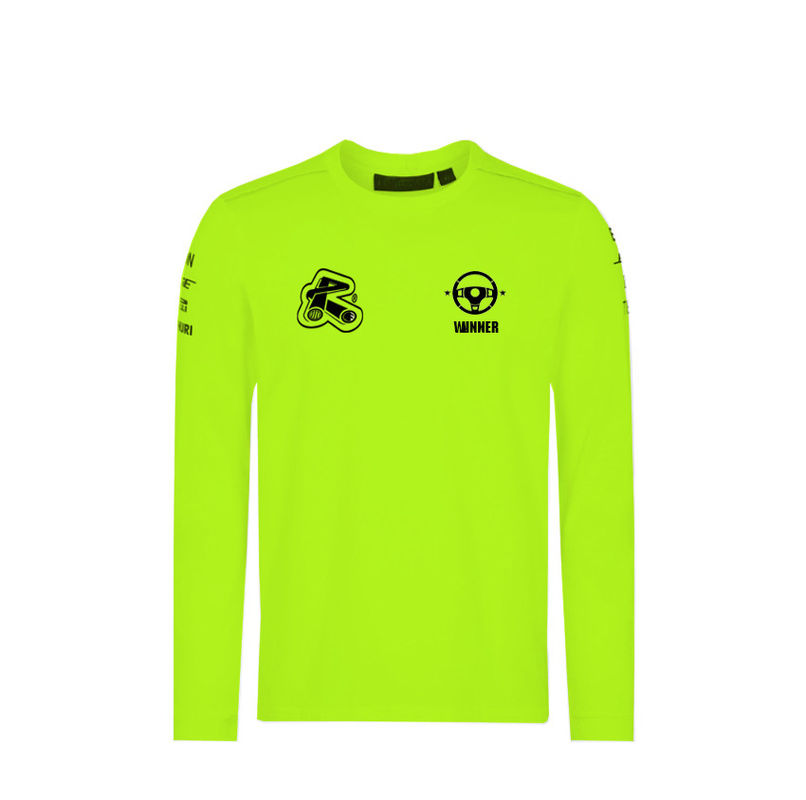 Customized Breathable Polyester Running Mens Sports Long Sleeve T Shirt with Material