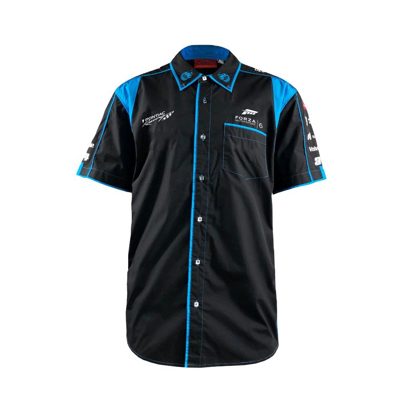 Custom Logo Polyester Motocross Shirt Ideal for Men's Motorcycle F1 Auto Racing Wear