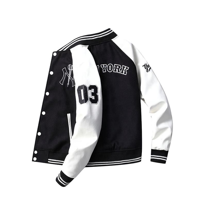 Custom Logo Men's Sportswear Baseball Uniform in Black for Autumn F1 Car Racing Jacket