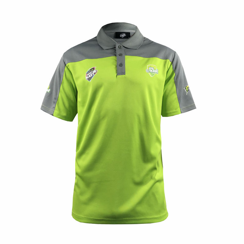 7 Days Sample Order Lead Time Not Support Personalised Design Cricket Polo Shirt