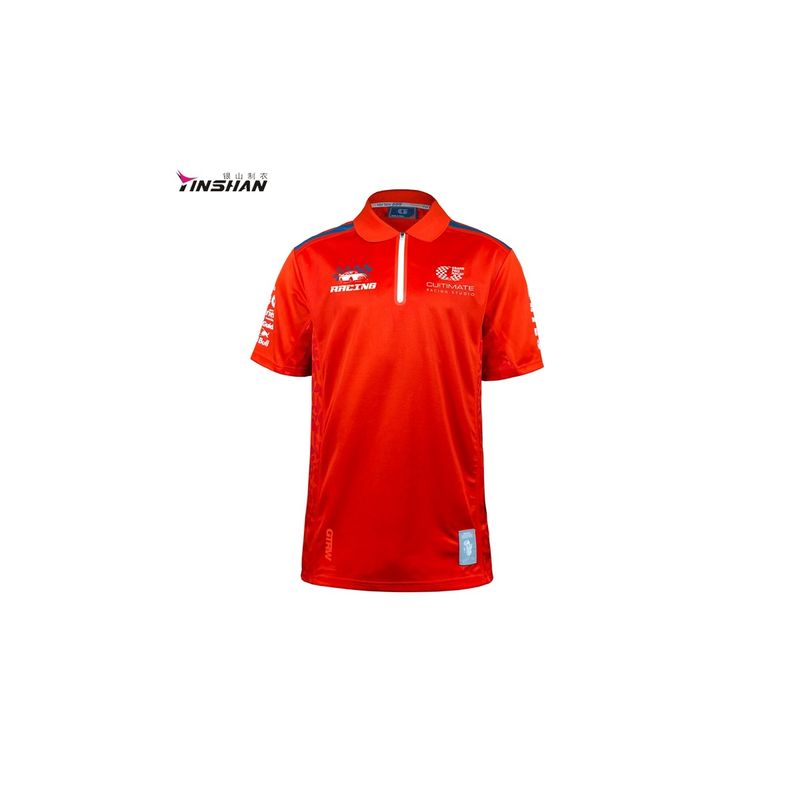 Sportswear Type Other Sportswear Custom Blended Cotton Motorcycle Racing Polo Shirt