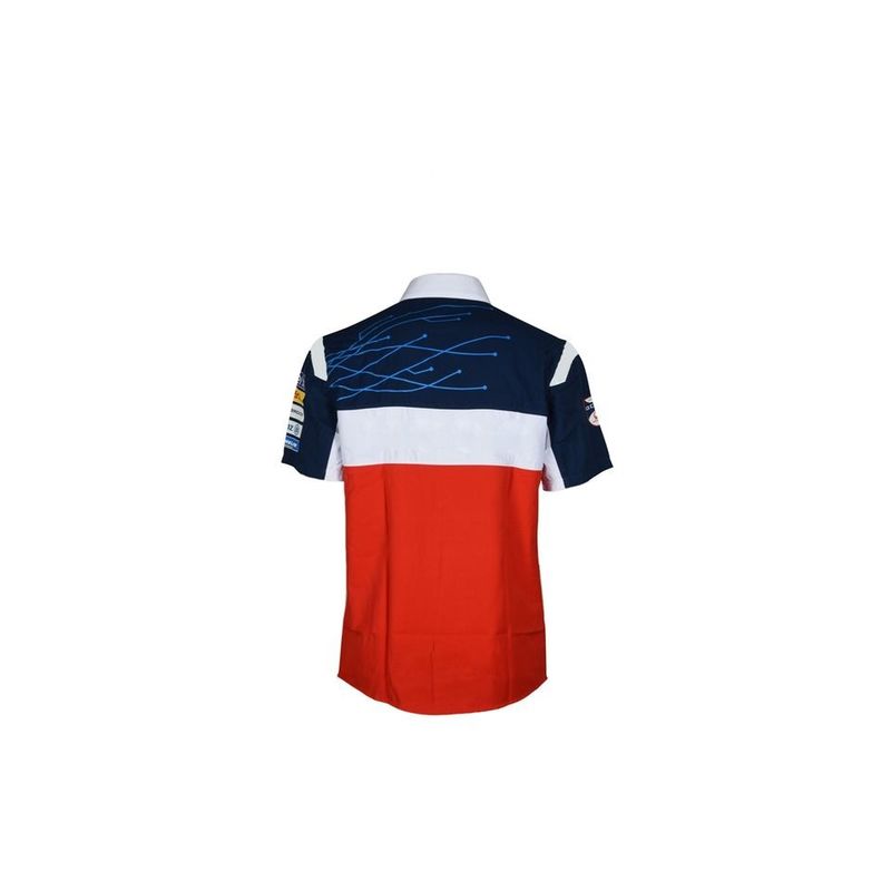 Customized Color Sportswear Round Neck Tee Tops for Casual Outdoor Racing Events