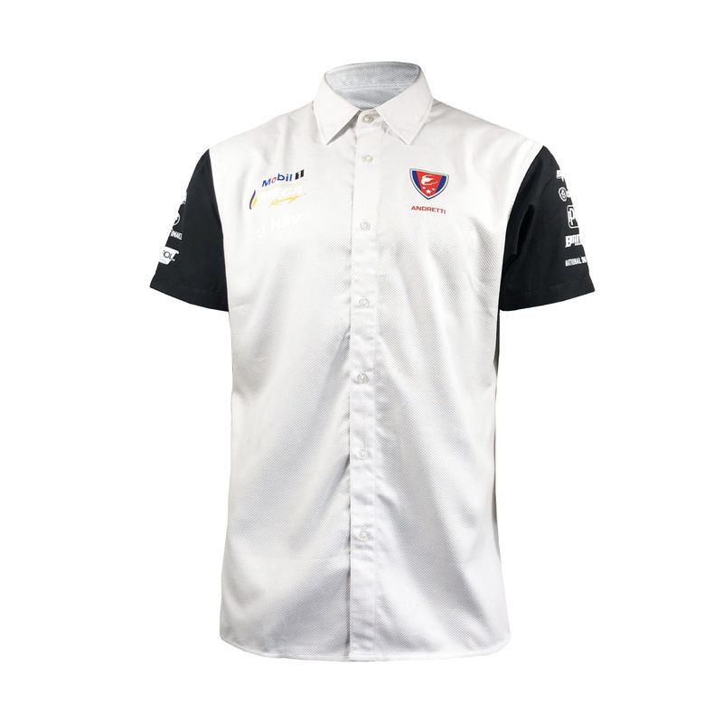 Shirts Tops Style OEM Custom Embroidered Short-sleeved F1 Car Racing T-shirt for Teamwear