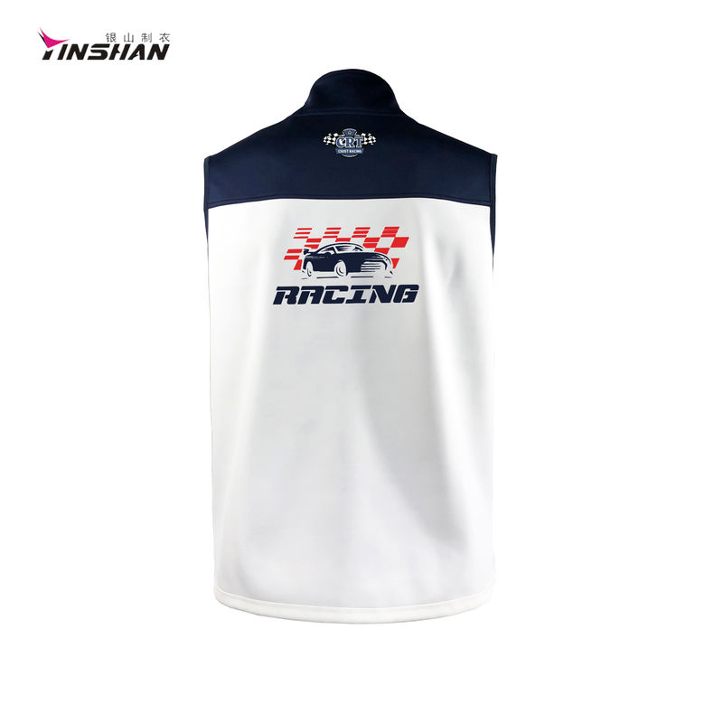 Sportswear Windproof Custom Pattern Design Racing Vest for Outdoor Activities